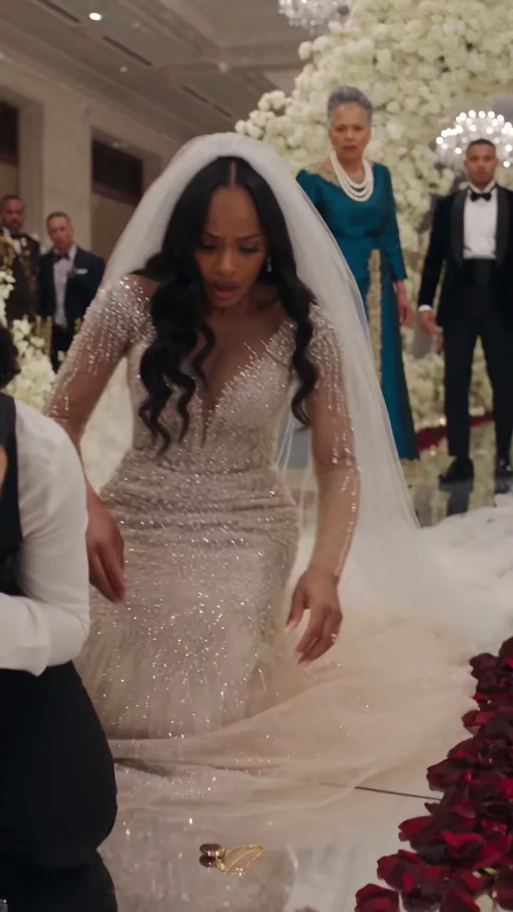 A wedding stopped dead when a locket hit the marble floor and fell open. Everybody in that hall looked at the photograph inside it. And then the groom turned round and asked his mother one question.