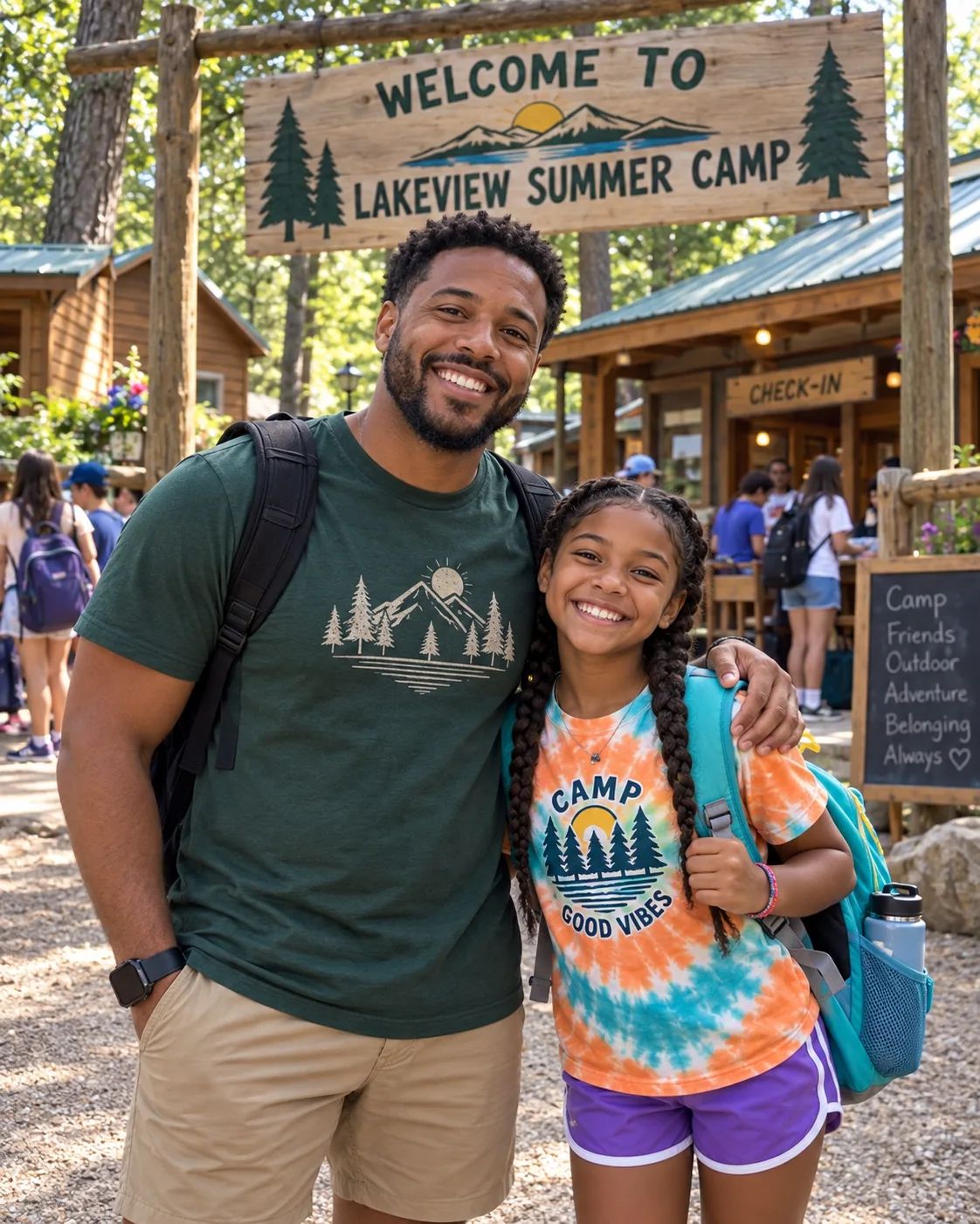 I let my friend drive my ten-year-old to summer camp. He texted that she'd been checked in, so I went back to work. A few hours later the camp administrator called and said, "I think you need to come here. It's about the man who brought her."