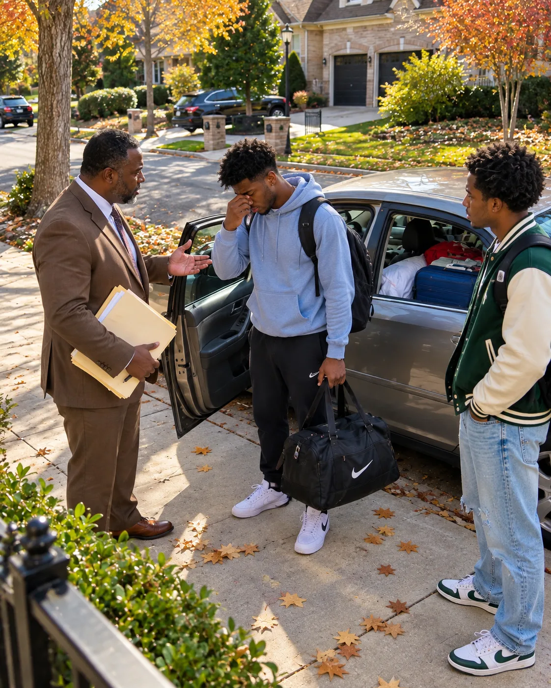 My father put me out on my eighteenth birthday after taking the $3,000 I had saved since I was fifteen. I still had three months of school left. Nine nights later my car gave out and I went behind a restaurant looking for food. A man in a suit said, "I've been looking for you."