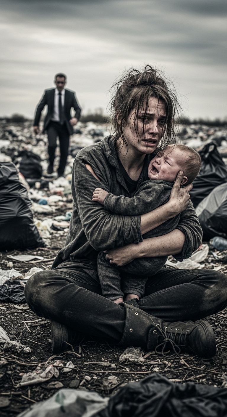 Millionaire Finds His Former Housekeeper Dying in a Landfill With a Little Boy — When the Child Says His Name, a Terrifying Family Secret Explodes