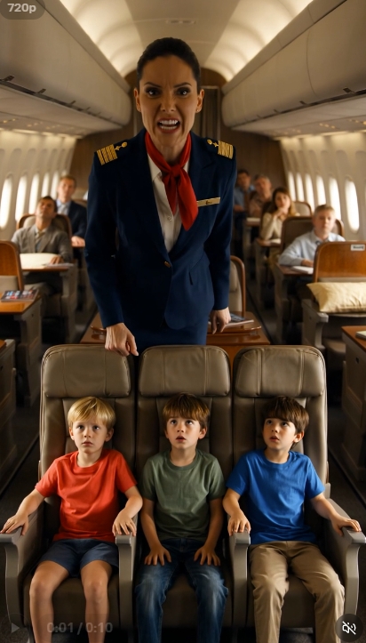 Flight Attendant Spits on Black Triplets — Then Realized Too Late Their Mother Runs the Airline - Family Stories