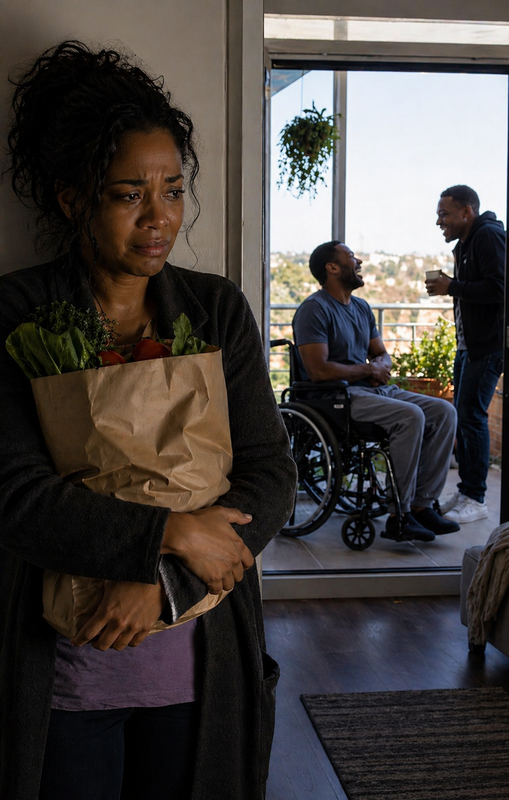 After five years of bathing him, helping him move, and acting as his round-the-clock caregiver, I accidentally overheard my paralyzed husband laughing with a stranger. He casually called me his “free servant” and bragged that he wouldn’t leave me a cent.