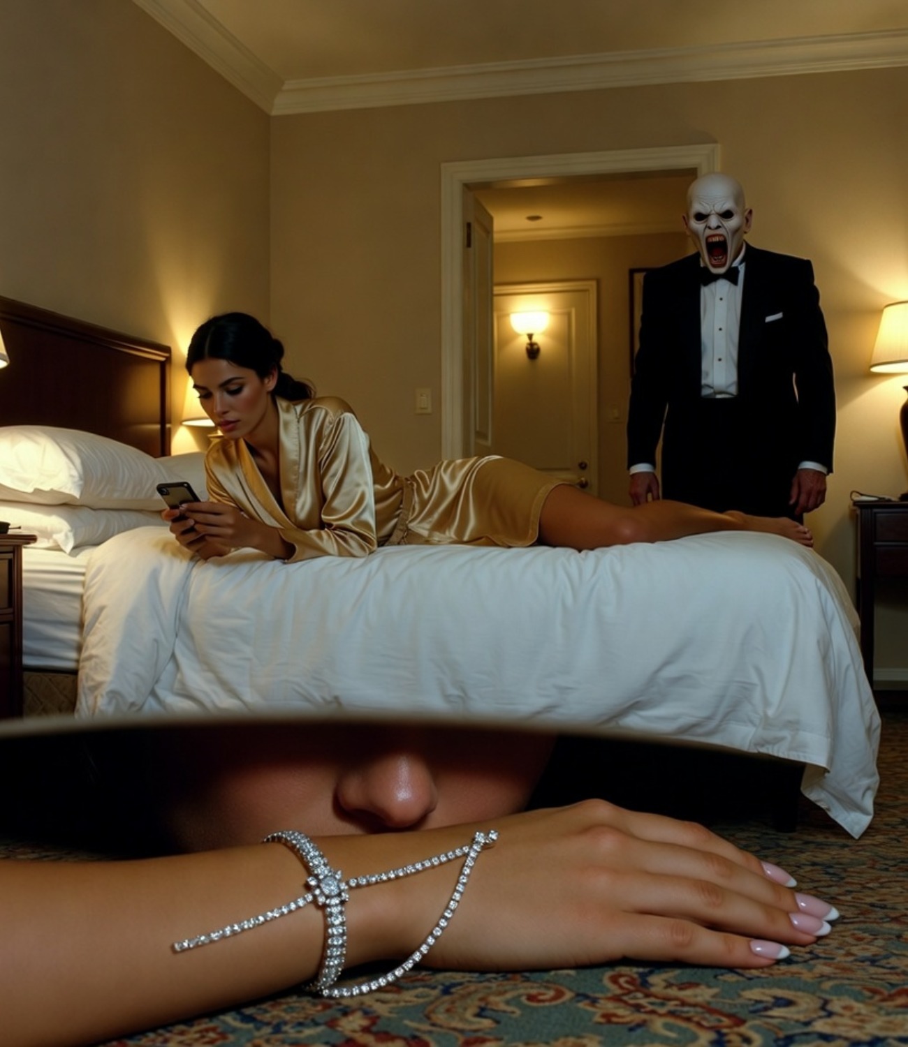 On my wedding night, I hid under the bed to play a prank on my husband - News