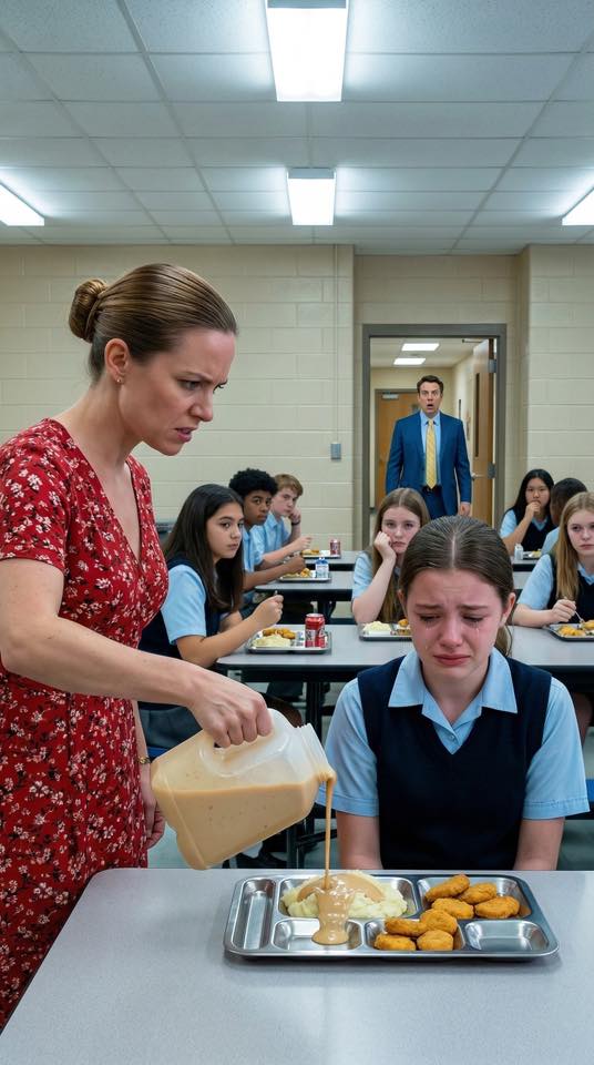 A Wealthy Father Visited His Daughter’s School Cafeteria, Discovered What Was Really Happening to Her at Lunch, and Made a Decision No One Expected