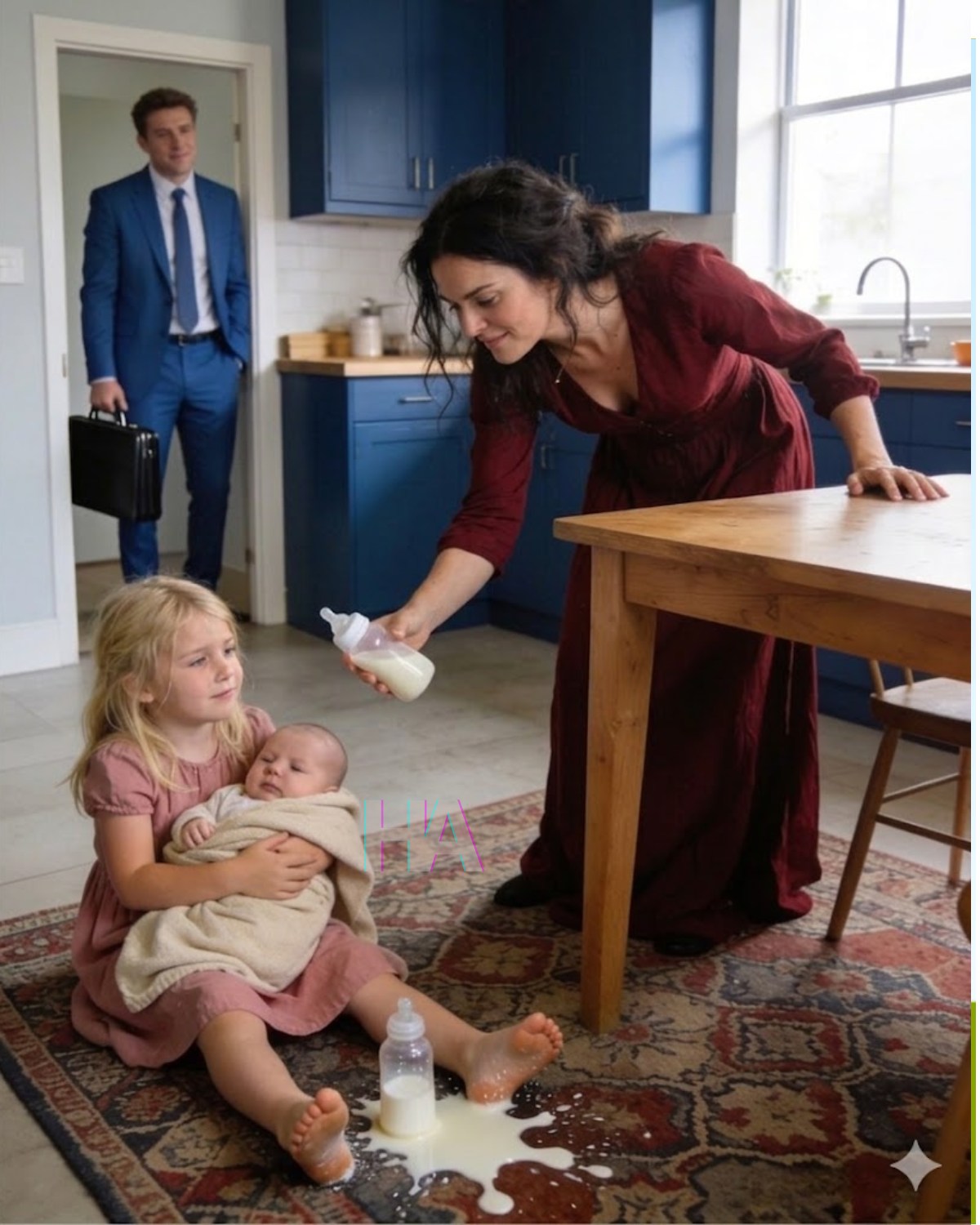 WHEN YOU CAME HOME EARLY, YOUR LITTLE GIRL BEGGED, “PLEASE… DON’T LET HER HURT US AGAIN,” AND IN THAT MOMENT THE BILLIONAIRE YOU BUILT DIED WHILE THE FATHER YOU SHOULD HAVE BEEN CAME BACK TO LIFE - News