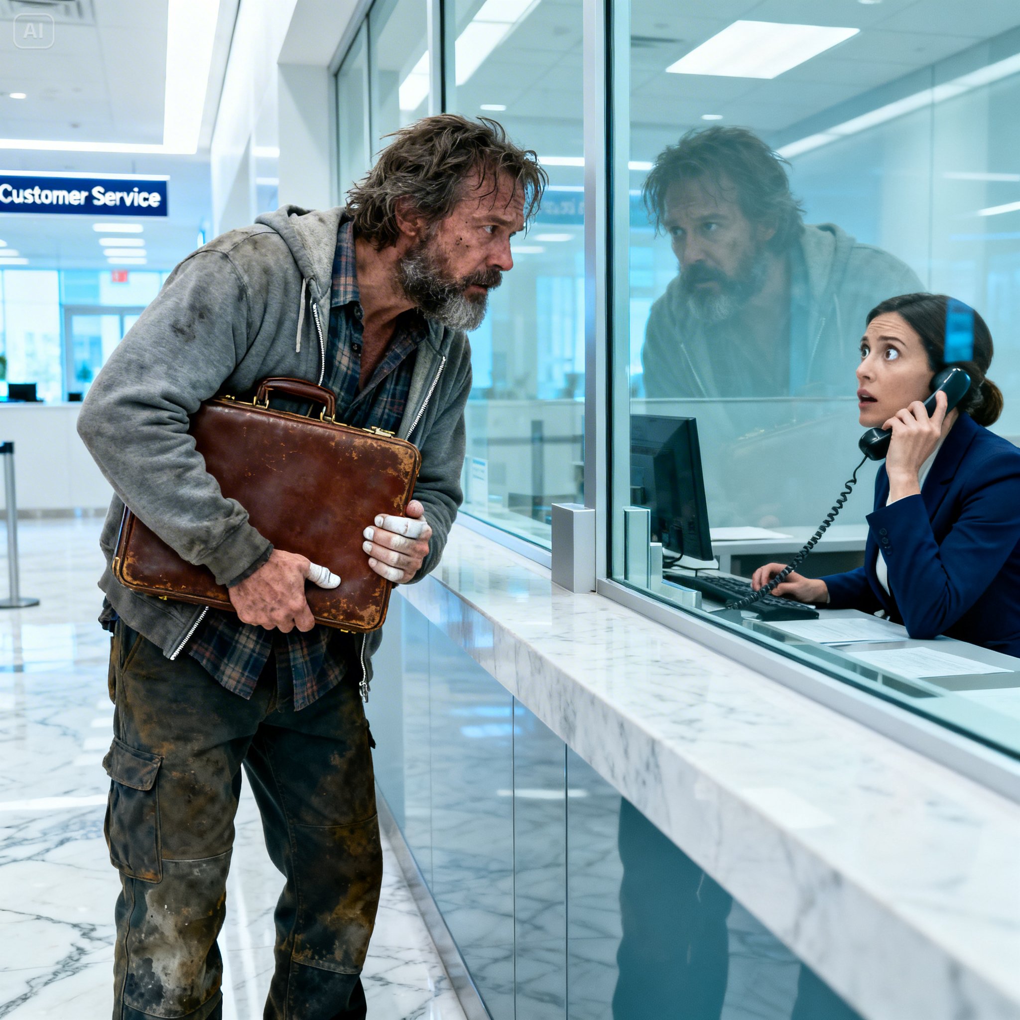 I went to my own bank in my oldest clothes to withdraw $800,000 in cash. I wanted to test my secretary. Spotlight8