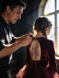 My 8-Year-Old Daughter Texted Me “Dad, can you help me with my zipper? Please come to my room. Just you. Close the door” —What I Saw on Her Back Made Me Grab Her and Leave Immediately