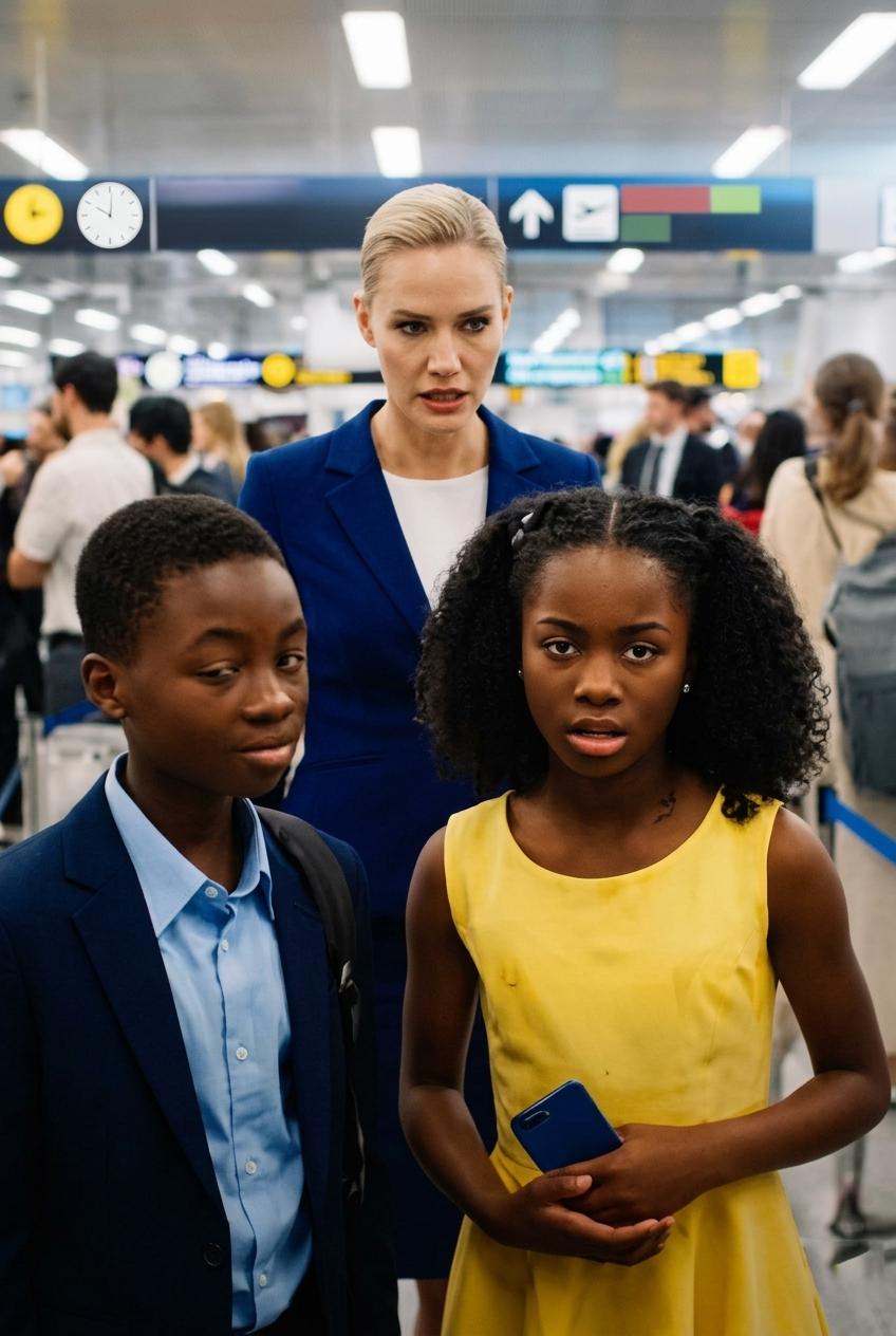 Black Kids Denied Boarding First Class–5 Minutes Later, Their Father's Phone Call Stops A - Family Stories