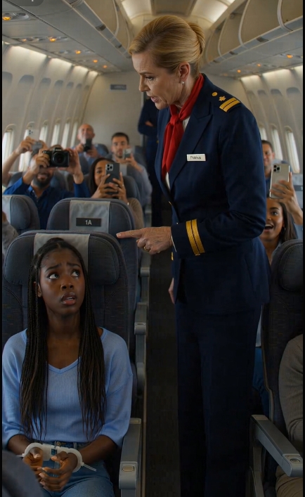 Black Teen Handcuffed Mid-Flight — Crew Freezes When Her CEO Father Walks In - Family Stories