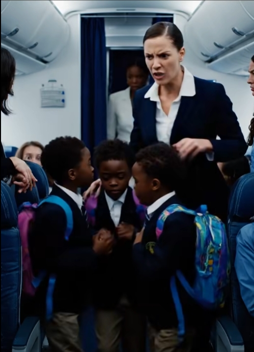 Attendant Drags & Spits on Black Triplets — Then Realized Too Late Their Mother Runs the Airline - Family Stories