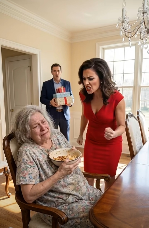 He Came Home Early on Christmas and Found His Beautiful Wife Forcing His Frail Mother to Eat Poisoned Food—But When She Exposed the Secret of His Birth to Destroy Them, She Never Imagined the Security Cameras Were Recording Everything Inside