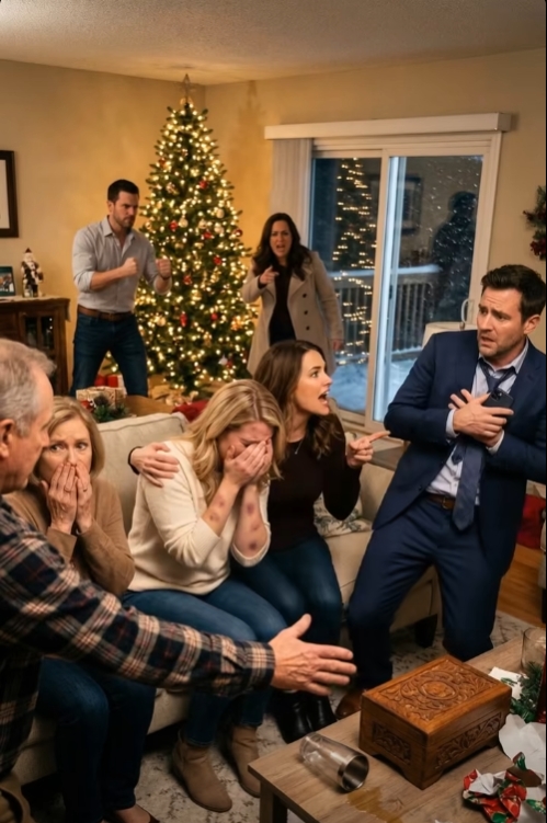 Christmas Eve Exploded When My “Perfect” Lawyer Brother-in-Law Got Caught: One Text, One Bruised Wrist, and a Secret Baby Due in April—My Parents Finally Saw the Monster They Worshiped, and My Sister Walked Out Free That Night.