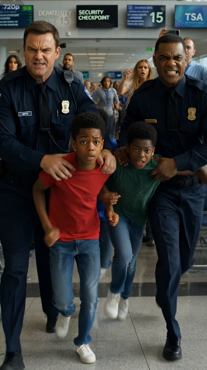 TSA Agents Drags Black Triplets On Ground - Then Discovers Their Dad Owns The Entire Airline