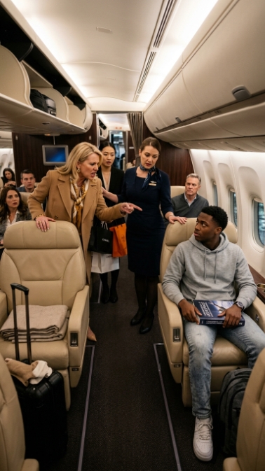 White passenger Demands Student Be Removed. Seconds Later, the Captain Makes a Shocking Announcement - Family Stories