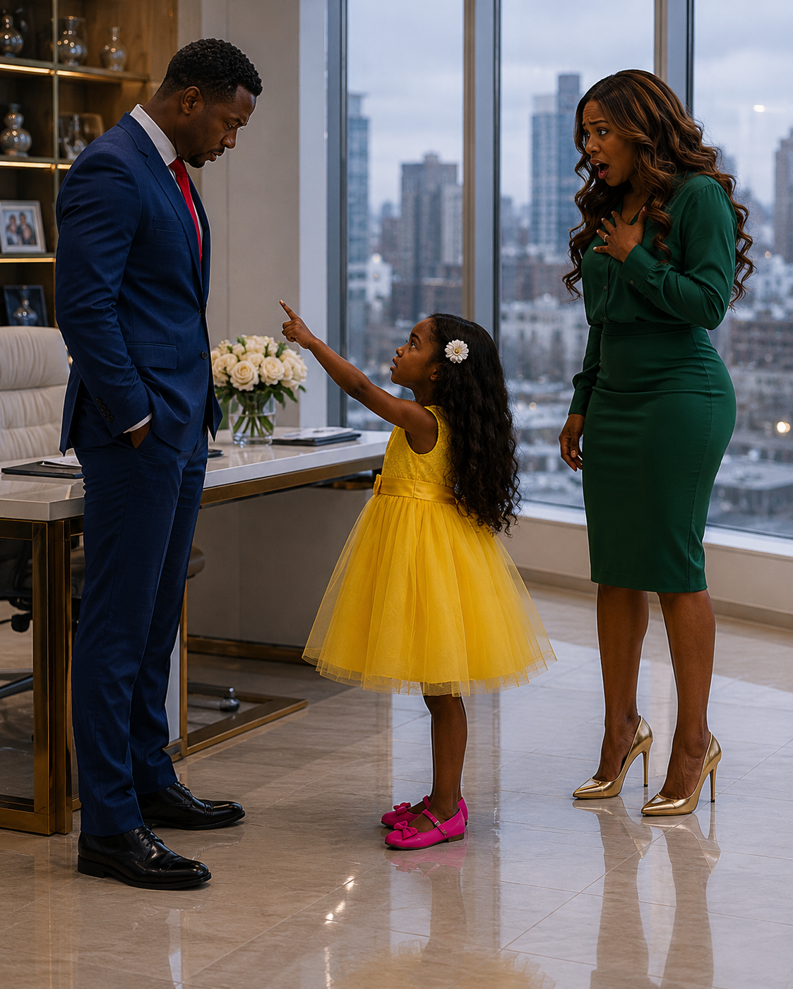 My Six-Year-Old Looked at My Ice-Cold Billionaire Boss and Said, “You’re Too Handsome to Be Alone—Be My Daddy.” - News