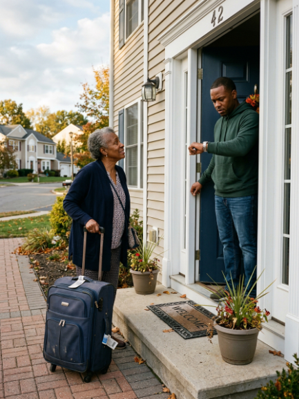 I Flew Across the Country to See My Son – He Looked at His Watch and Said, 'You Are 15 Minutes Early, Just Wait Outside!'