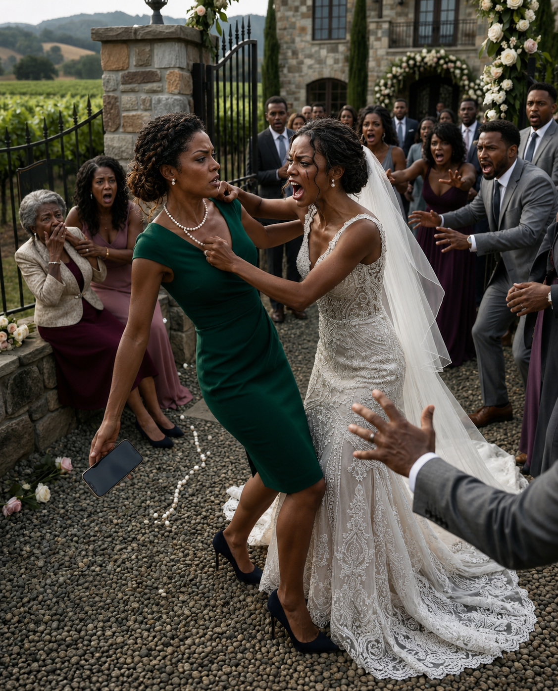 You’re not on the list, my sister said. I told her to have a beautiful day, but they had no idea what I was about to do with my $4 million Sonoma vineyard — and when Grandma came to my door instead of the wedding, their phones wouldn’t stop…