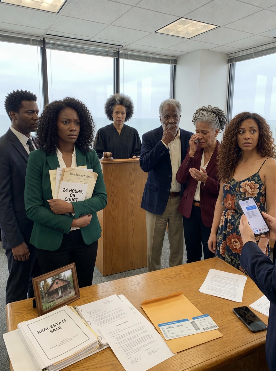 My dad sold the house I inherited. He said: “You don’t need the house.” My sister mocked: “But I needs a vacation.” They paid on their favorite daughter’s vacation… I just laughed. Two weeks later, my lawyer sent one letter for them: “24 hours. Or court.”…