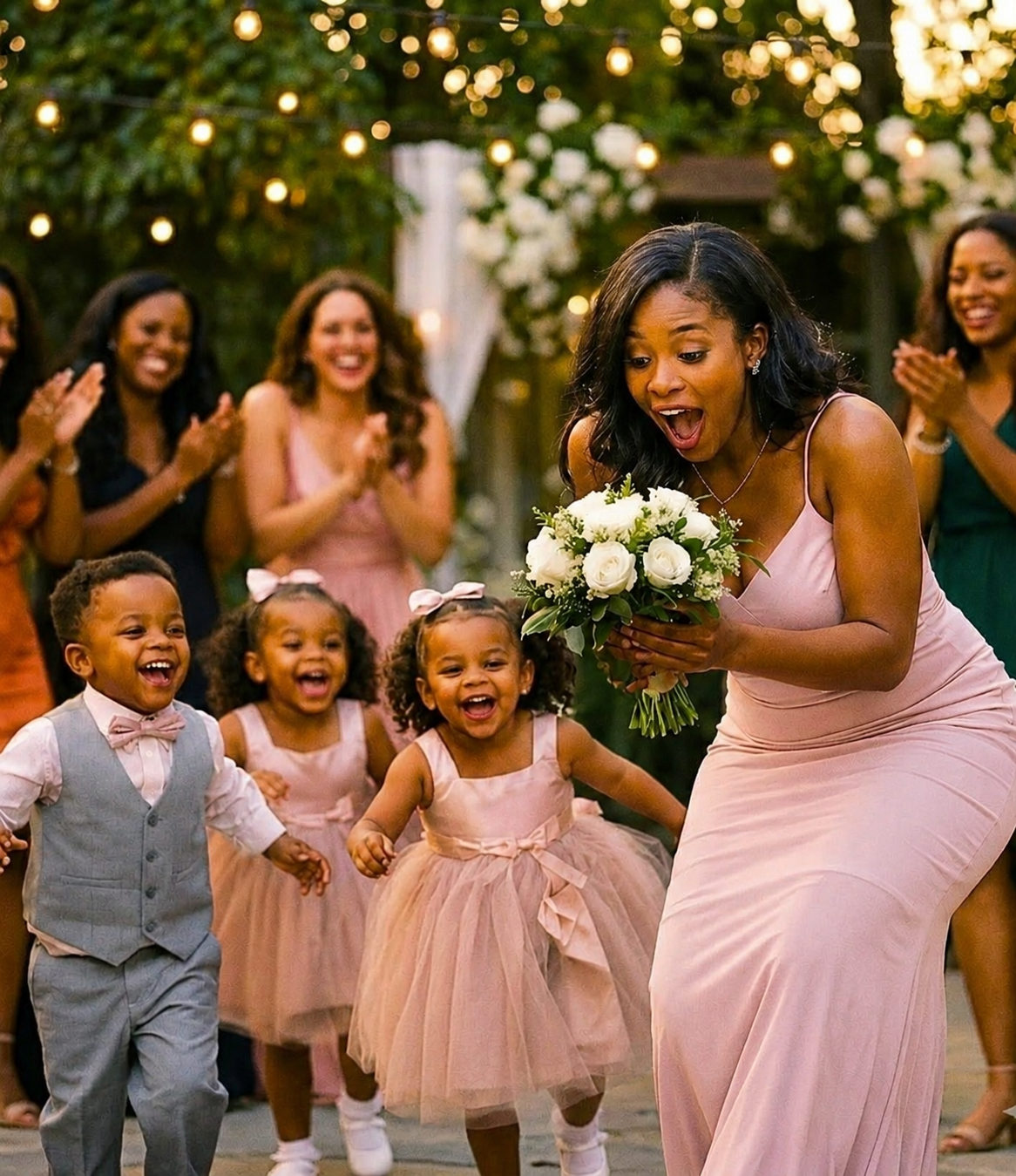 He Left Her at the Altar While She Was Pregnant — Years Later, She Caught the Bouquet at His Wedding… With His Triplets