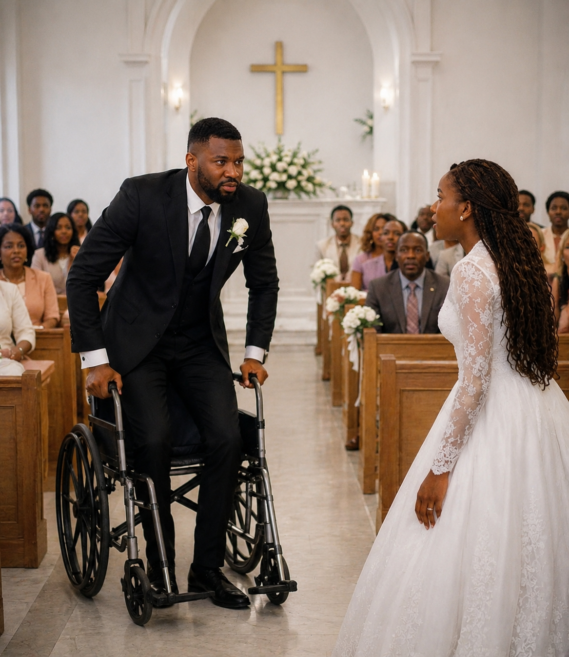 Village Girl Married a Crippled —But He Rose From the Wheelchair on Wedding Night