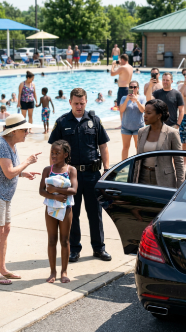 White Woman Orders Black Teen Out of the Pool — Falls Silent When His Governor Mom Arrive - Family Stories