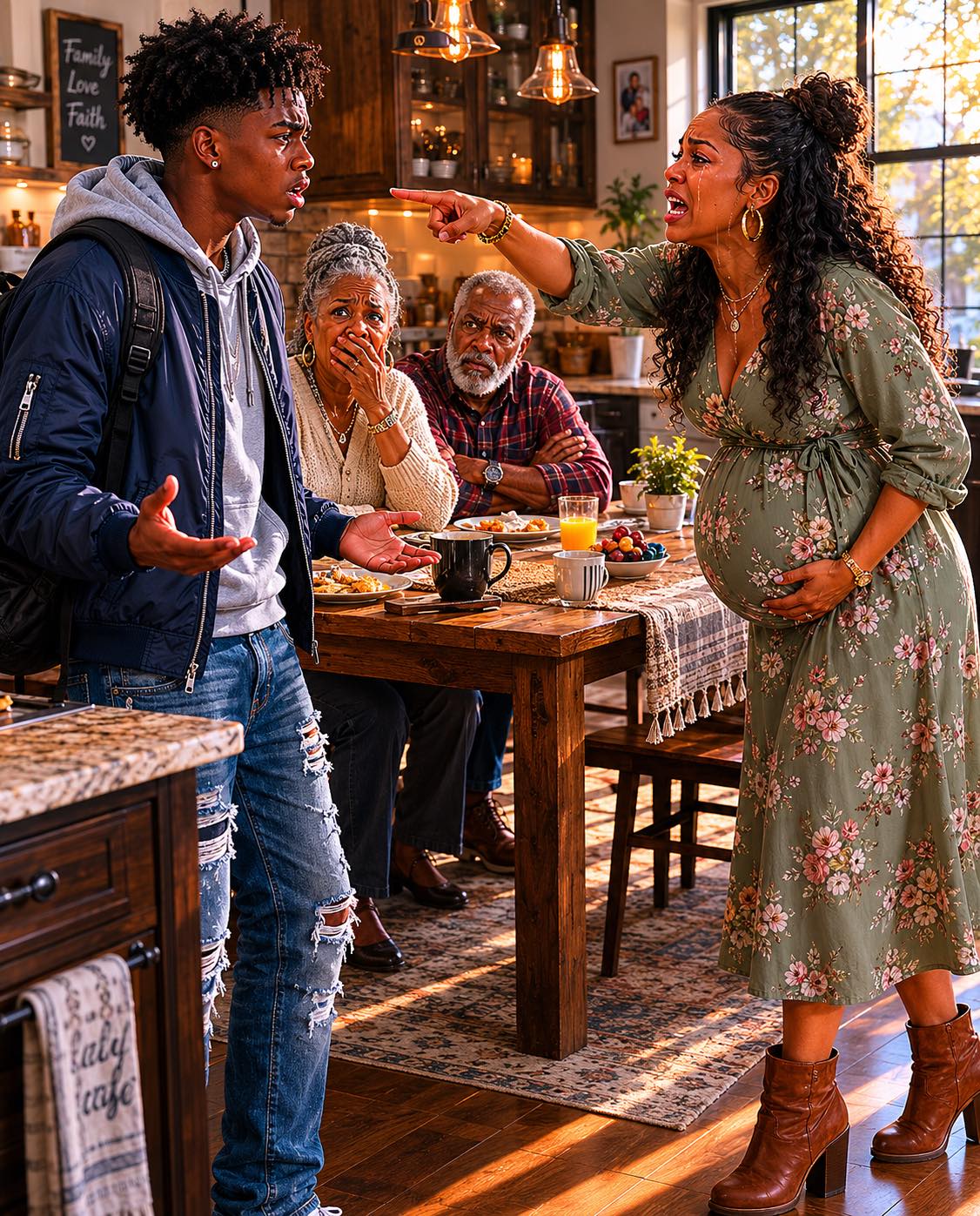 When I was 17, my adopted sister accused me of getting her pregnant. My family disowned me, my girlfriend walked away, and I vanished without a trace. Ten years later, the truth finally came out—and they showed up at my door in tears. I never opened it.
