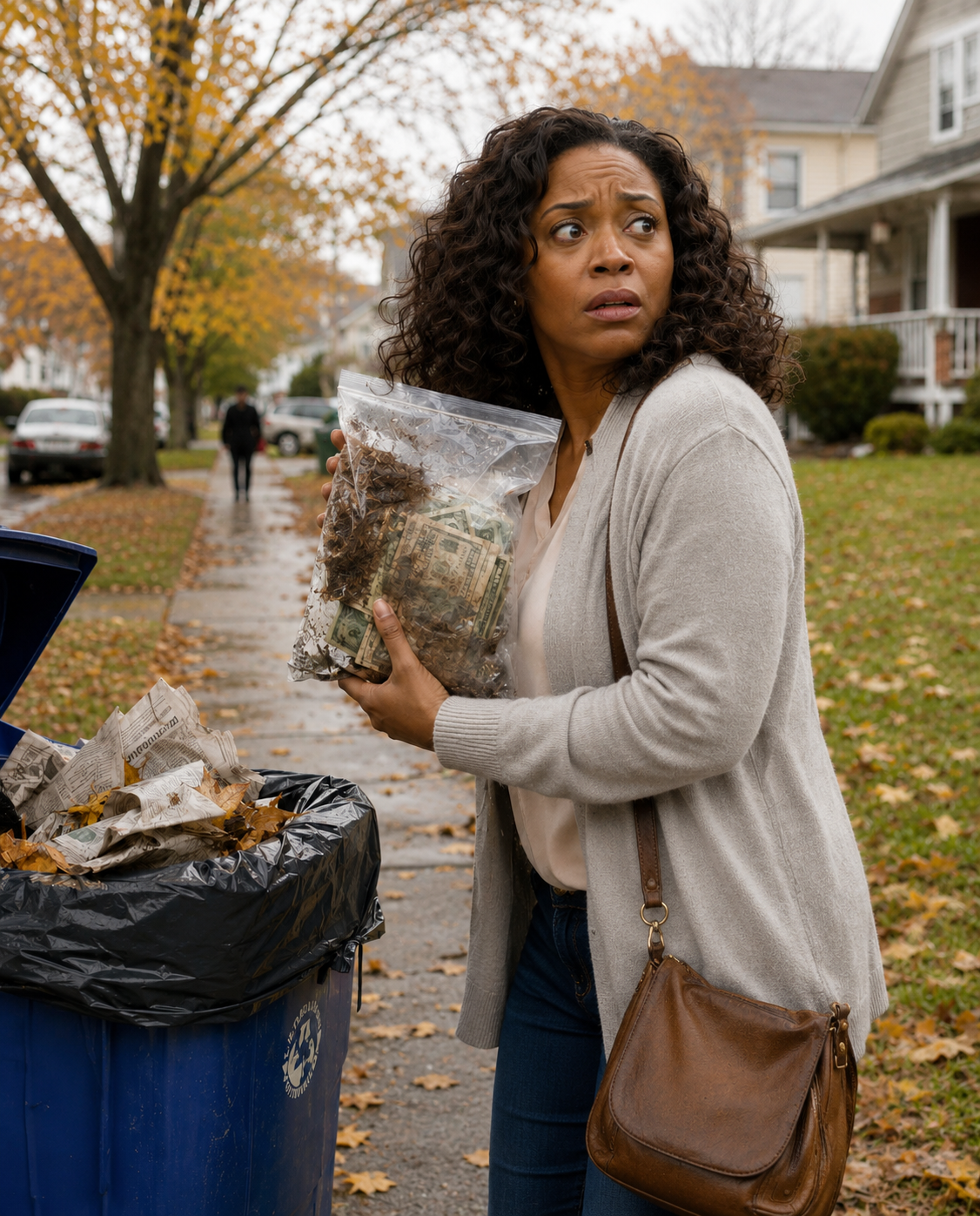 Seeing that I was leaving my in-laws’ house empty-handed, my father-in-law asked me to take a trash bag. When I reached the gate and opened it, I felt a lump in my throat and my hands began to tremble as I saw…