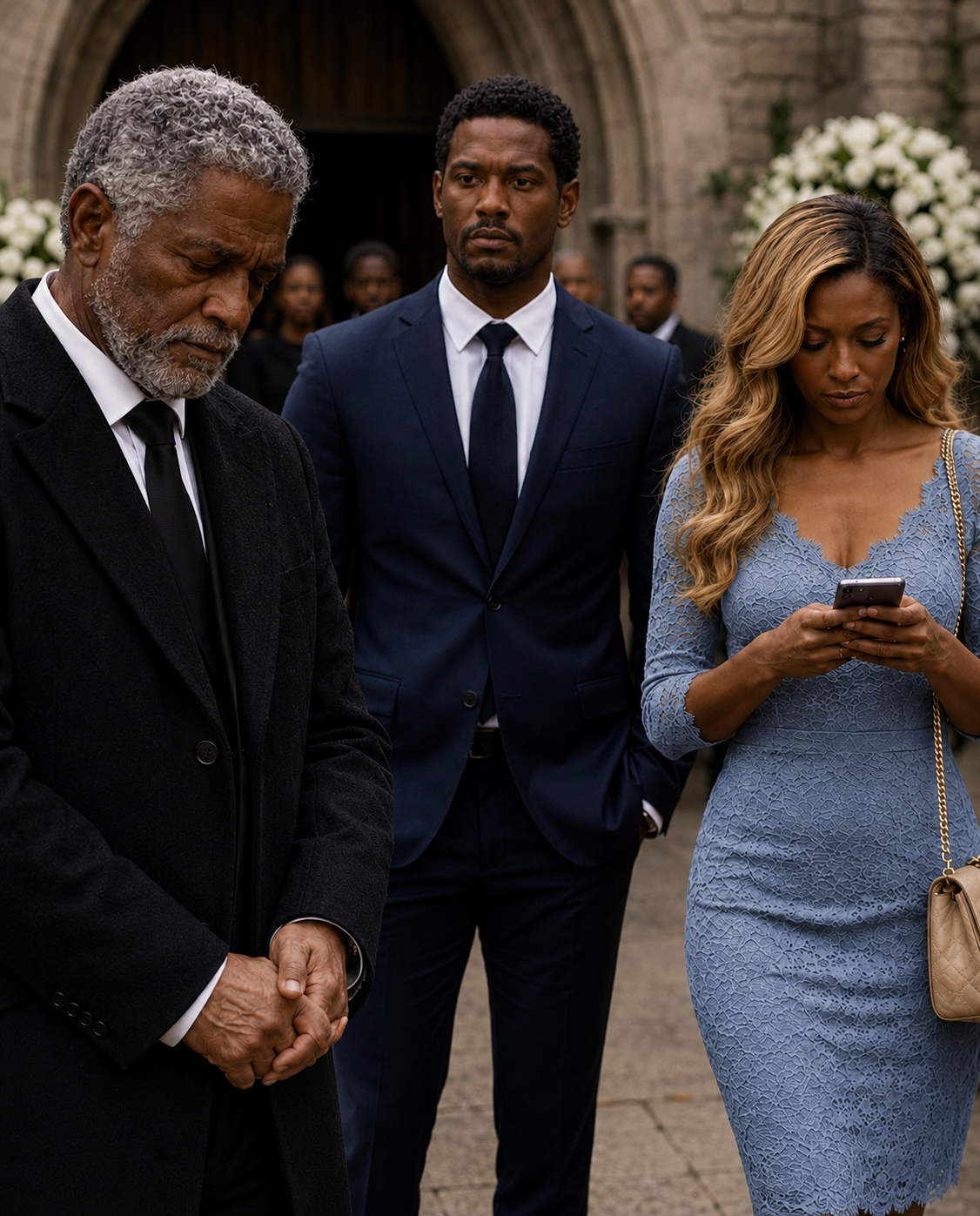 At my wife’s funeral, my daughter-in-law leaned toward my son and murmured, “This feels more like a celebration.” But when the lawyer opened the letter Elena had left behind, I realized her cruelty wasn’t even the worst part.