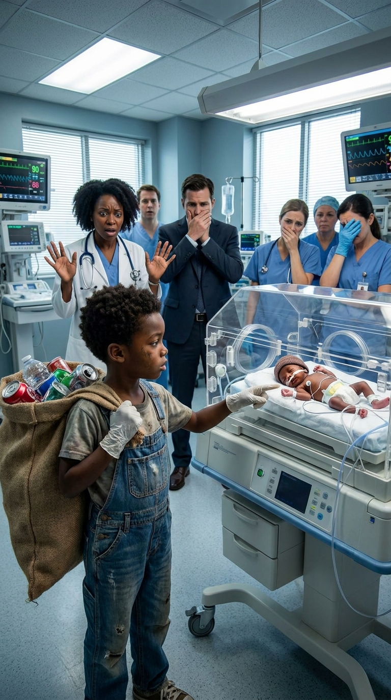 Eight Top Doctors Gave Up on Saving the Billionaire’s Baby… Until a Homeless Boy Did the One Thing No One Else Noticed
