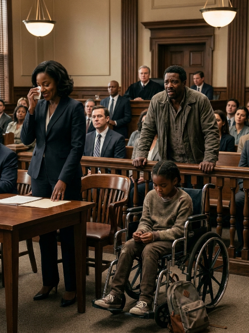 "My Stepmother is Lying!" Revealed the 9-year-old Girl In a Wheelchair, 2 Minutes After the Court...
