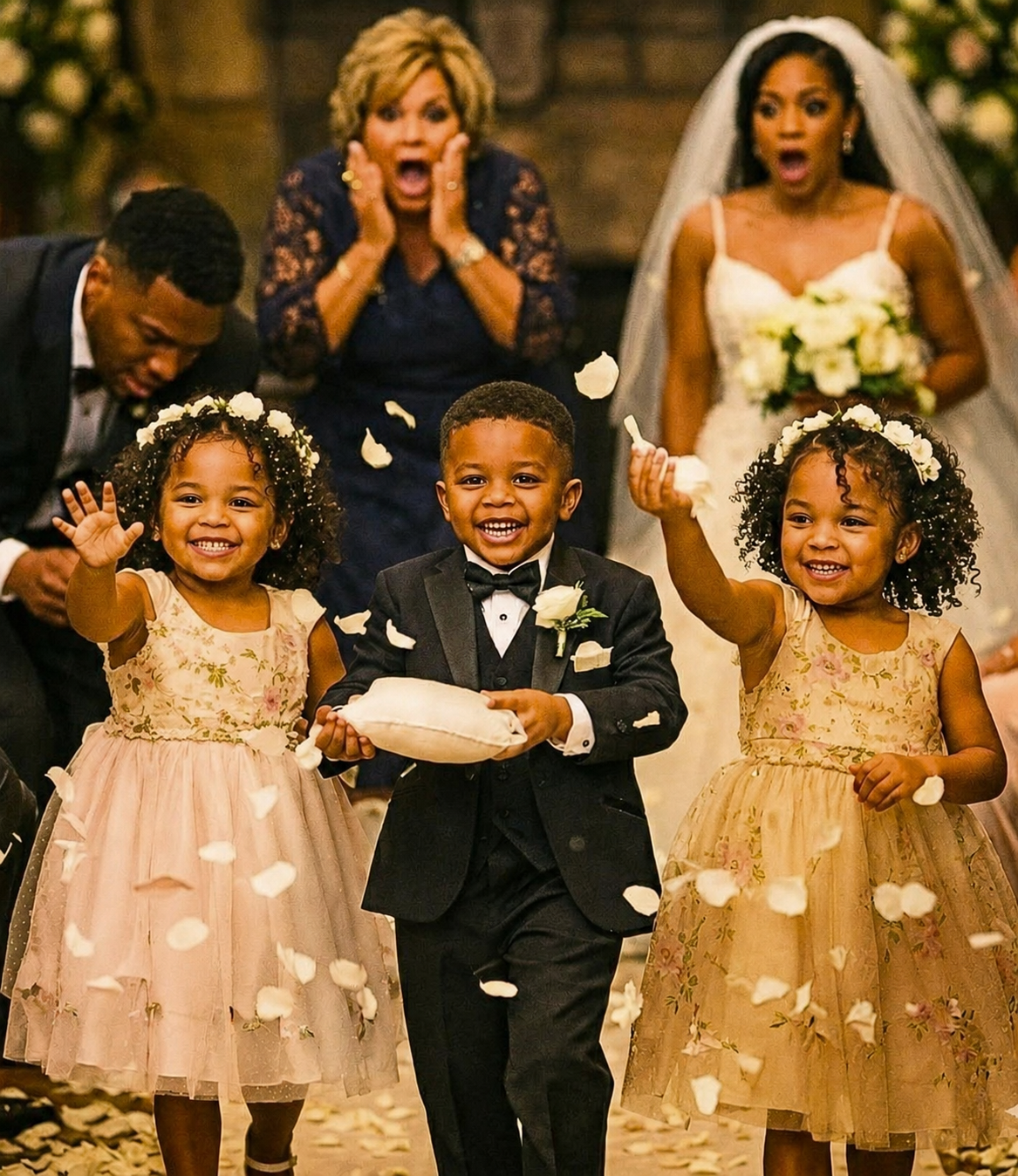 His Sister's Wedding Invitation Said "No Guests From Your Past", His Past Showed Up With Triplets
