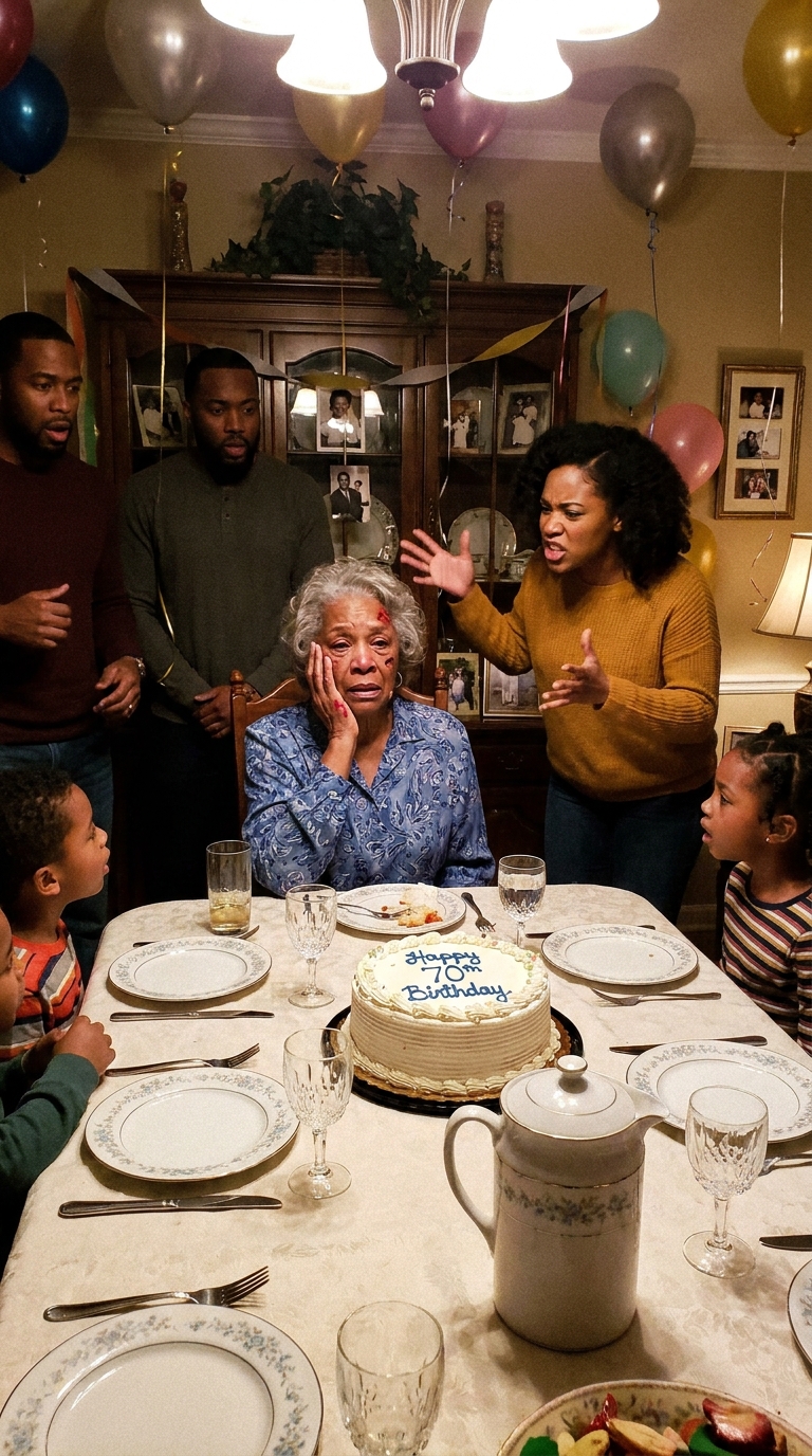My Granddaughter sʟᴀᴘᴘᴇᴅ Me at My 70th Birthday and Screamed, “You’re in the Way”… That Same Night, I Discovered I Could Take Back Everything She Thought Was Hers