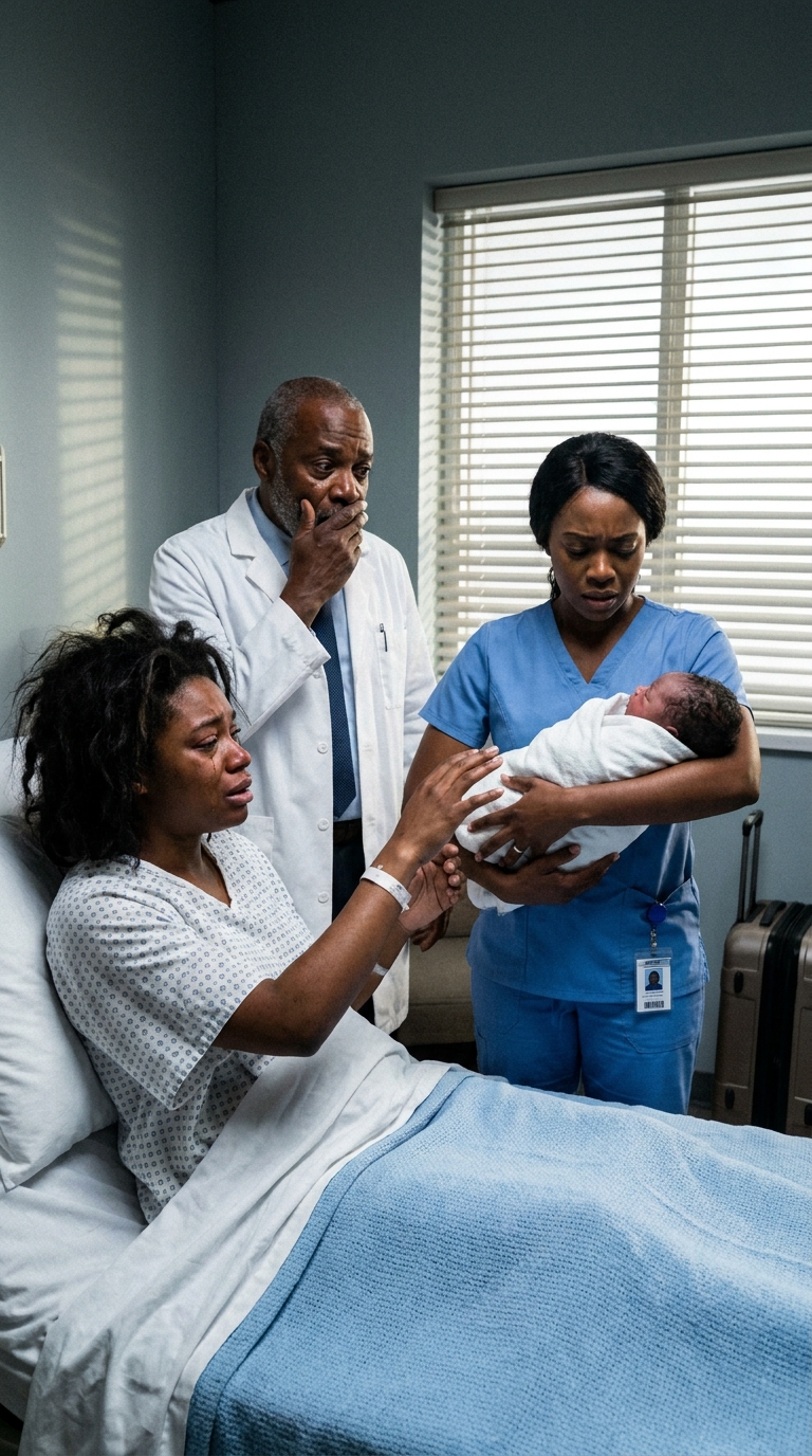 She Arrived At The Hospital To Deliver Her Baby, But The Doctor Broke Down In Tears The Moment He Saw The Newborn… - News