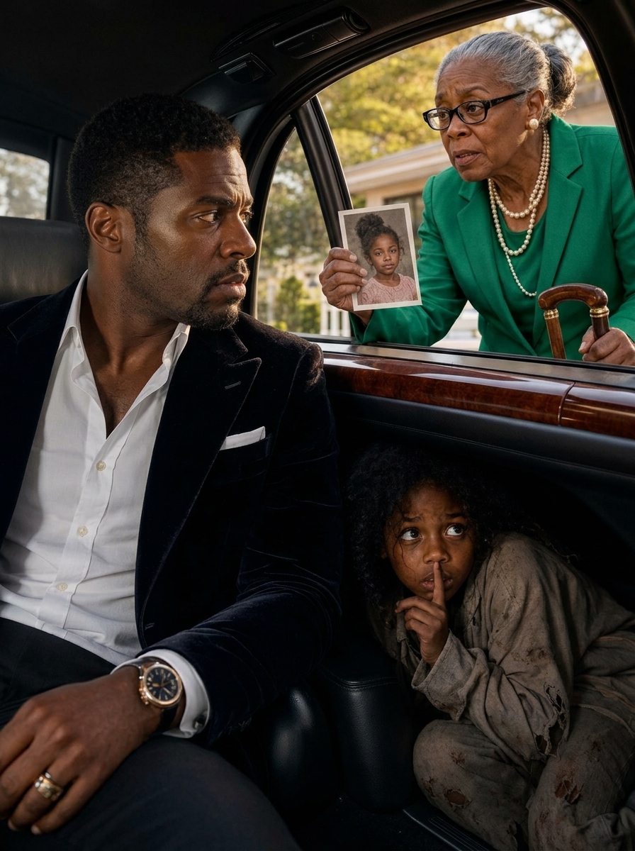 Poor 8-Year-Old Girl Hides in a Billionaire’s Car to Escape Her Wicked Stepmother — What Happened Next Changed Both Their Lives Forever