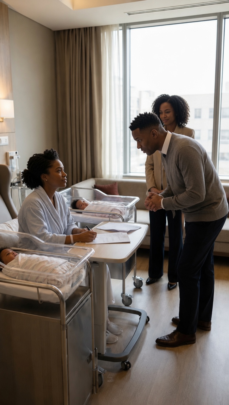 Three Days After Giving Birth, I Was Handed Divorce Papers In My Own Hospital Room—While Another Woman Stood Beside My Husband, Watching Like She Had Already Taken My Place. He Thought Signing Would Erase Me From His Life And Claim Everything, Including Our Children… But He Didn’t Realize I Had Already Made One Quiet Move That Would Change Everything.