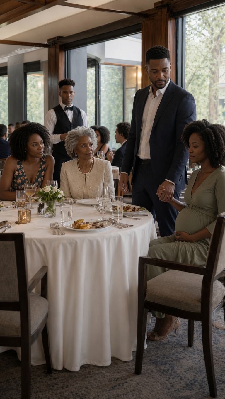 “If Pregnancy Makes You Uncomfortable, Then Maybe You Should Eat In The Restroom” — My Mother Said To My Wife At Dinner… In That Moment, I Didn’t Slam The Table, I Simply Stood Up Calmly And Showed Them The Line Between Filial Duty And Control.