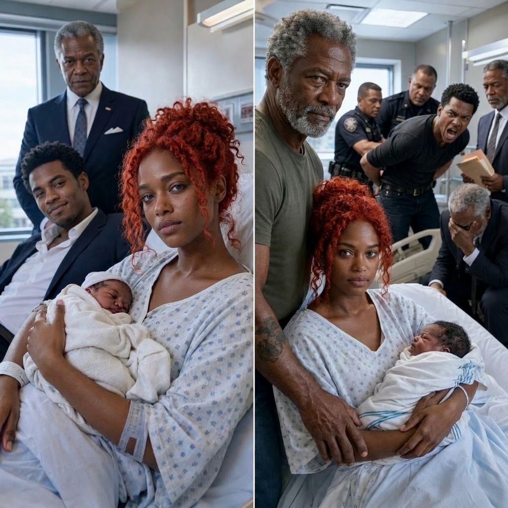I was holding my newborn when my uncle walked into the hospital room and saw the dark handprints on my neck. My husband leaned back in his chair and smirked. "Just showing her who the boss of this new family is."