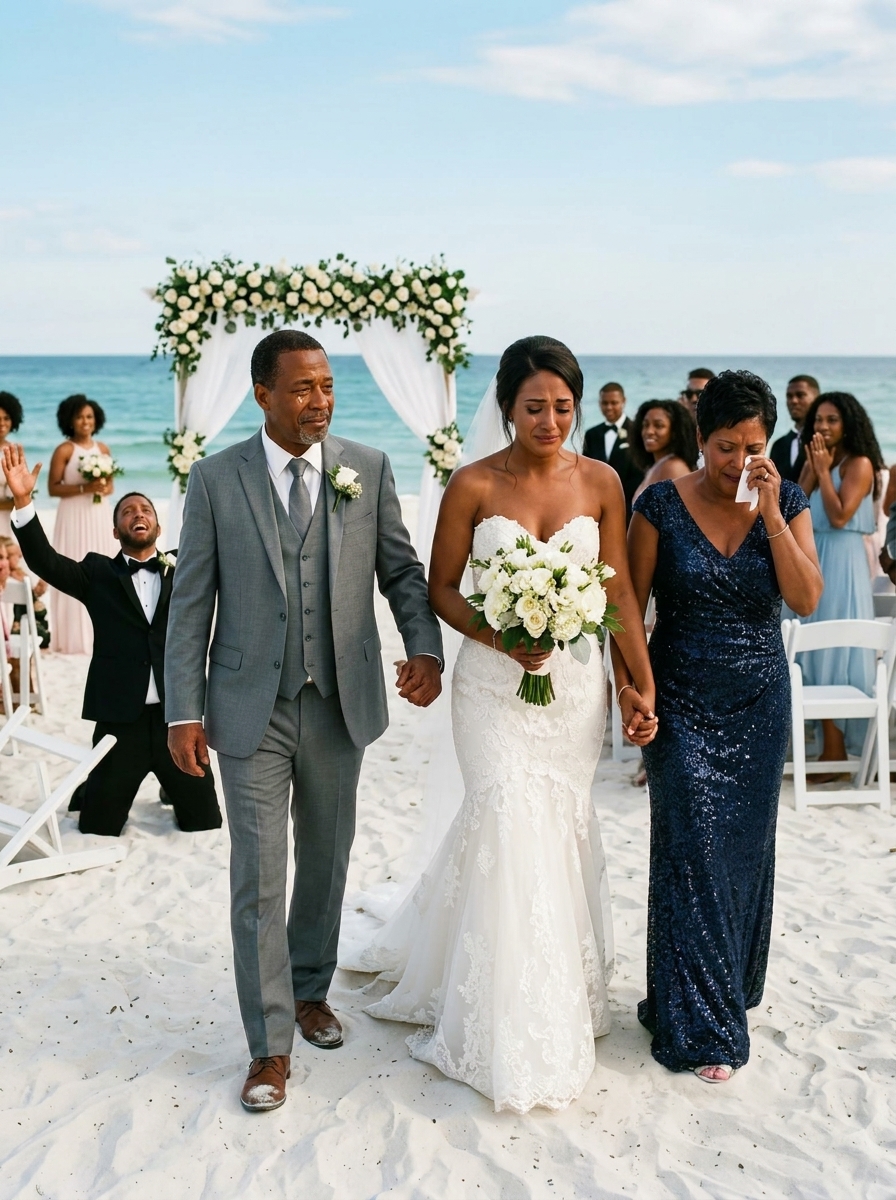 Fifteen Minutes Before Her Wedding, She Found Her Parents Sitting by the Service Hall — So She Took the Microphone - News