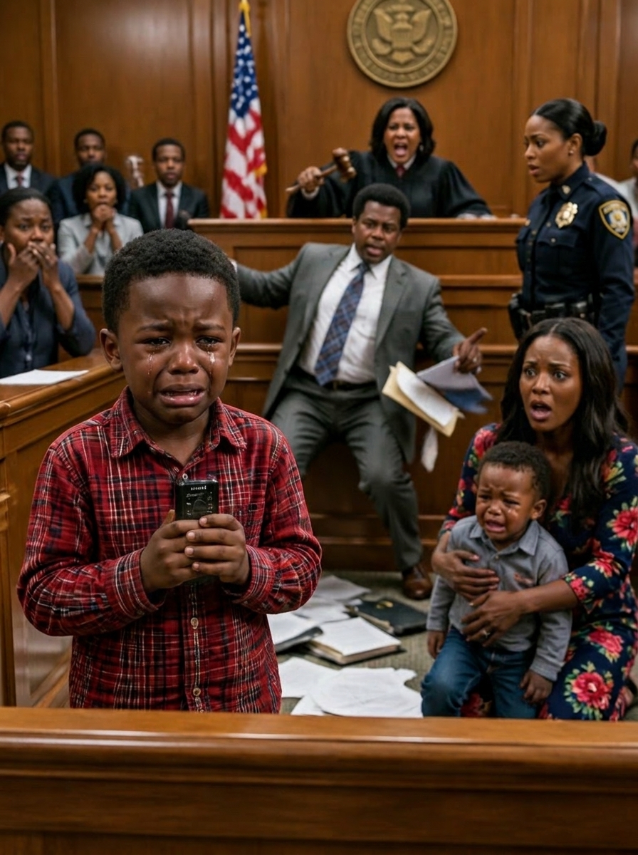 The judge asked the nine-year-old boy which parent he wanted to live with. But when the child slowly reached into his jacket pocket, his rich father’s face turned white and the entire courtroom realized a secret was about to come out.