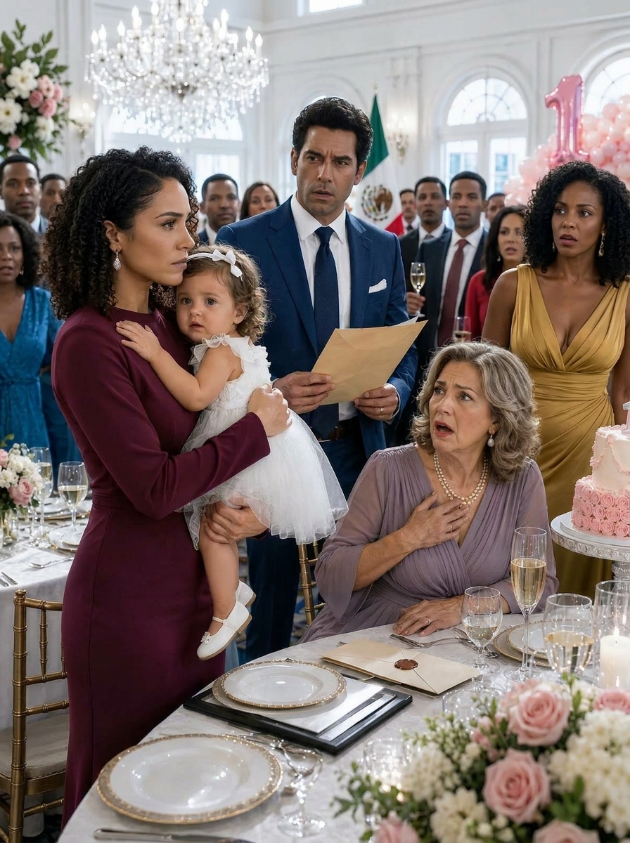 On my daughter’s first birthday, my mother-in-law lifted her glass in front of the whole family and asked who the real father was because the baby had blue eyes. Everyone expected me to cry.