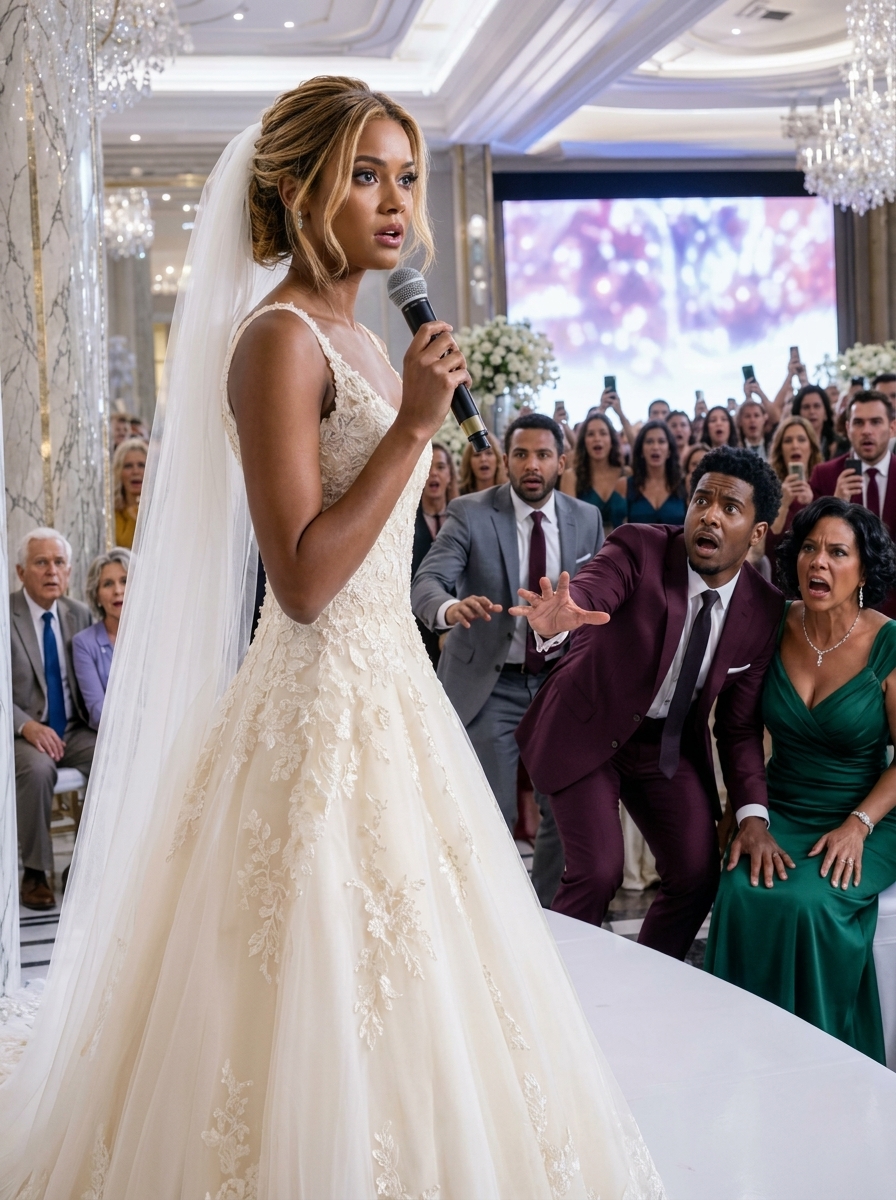 Fifteen minutes before my wedding, I found my parents sitting behind a pillar on two cheap plastic chairs, while my fiancé’s rich family filled the front row like royalty. My mother whispered, “Don’t ruin your day, sweetheart.” But something inside me went cold.