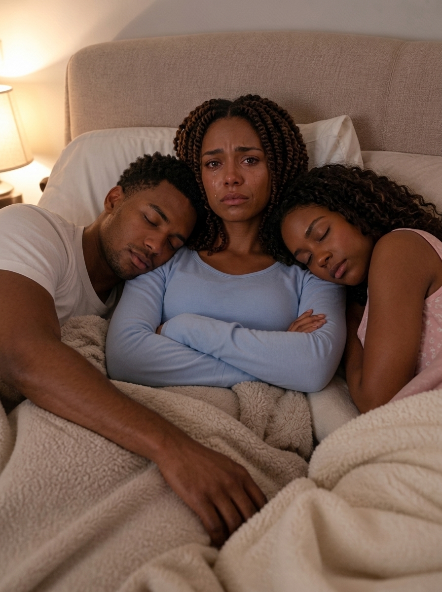 My Brother’s Wife Slept Between My Husband and Me Every Night… Then One Click in the Dark Exposed a Secret That Froze the Whole Family