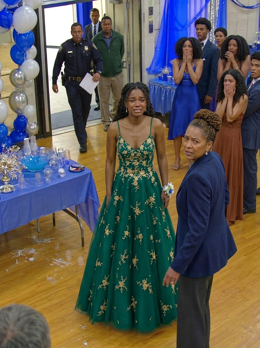 “My Father Sewed My Prom Dress From My Dead Mother’s Wedding Gown — Then a Police Officer Walked Into the Dance and Silenced the Entire Room”. - usnews