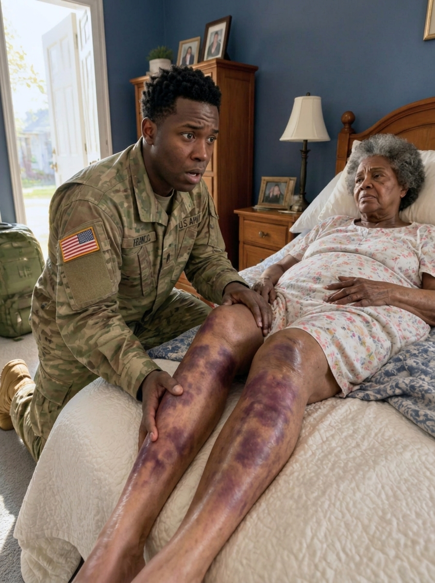 When I came home from deployment, my wife told the neighbors, “His mother has dementia—she hurts herself.” But I found Mom locked in a dark bedroom, fully lucid, with no phone and bruises she refused to explain.