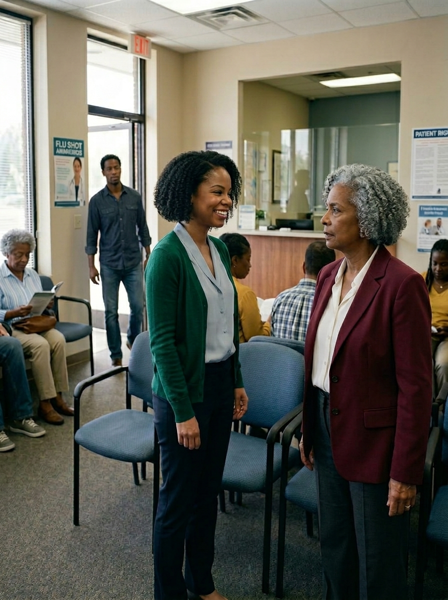 One year after my divorce, my ex-mother-in-law spotted me at the clinic with a smug grin. She told me her son made the right choice leaving me and was now raising a daughter with my former friend. I stayed calm, smiled, and said