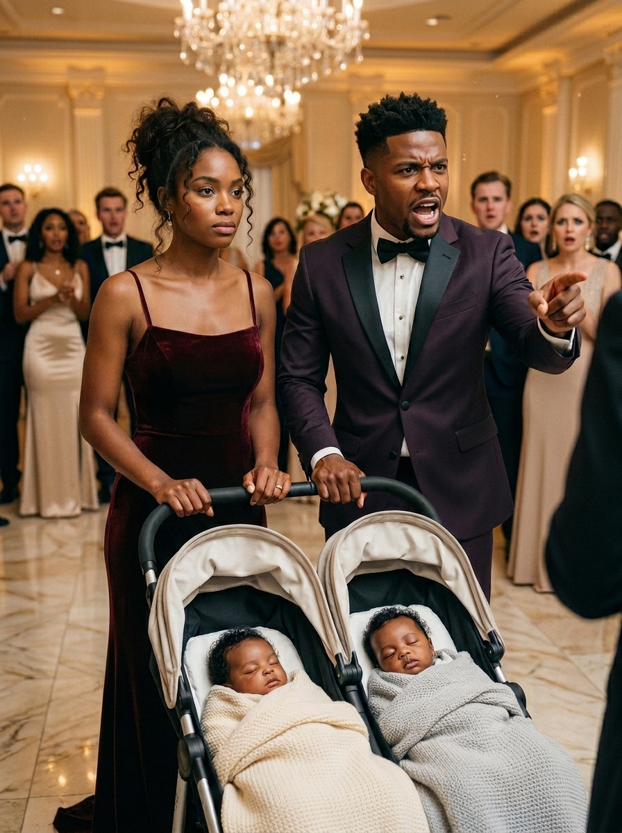 My husband never knew that I was the anonymous multimillionaire behind the company he was celebrating that night. To him, I was just his “simple and tired” wife, the one who had “ruined her body” after giving birth to twins. At his promotion gala, I stood holding the babies when he pushed me toward the exit.