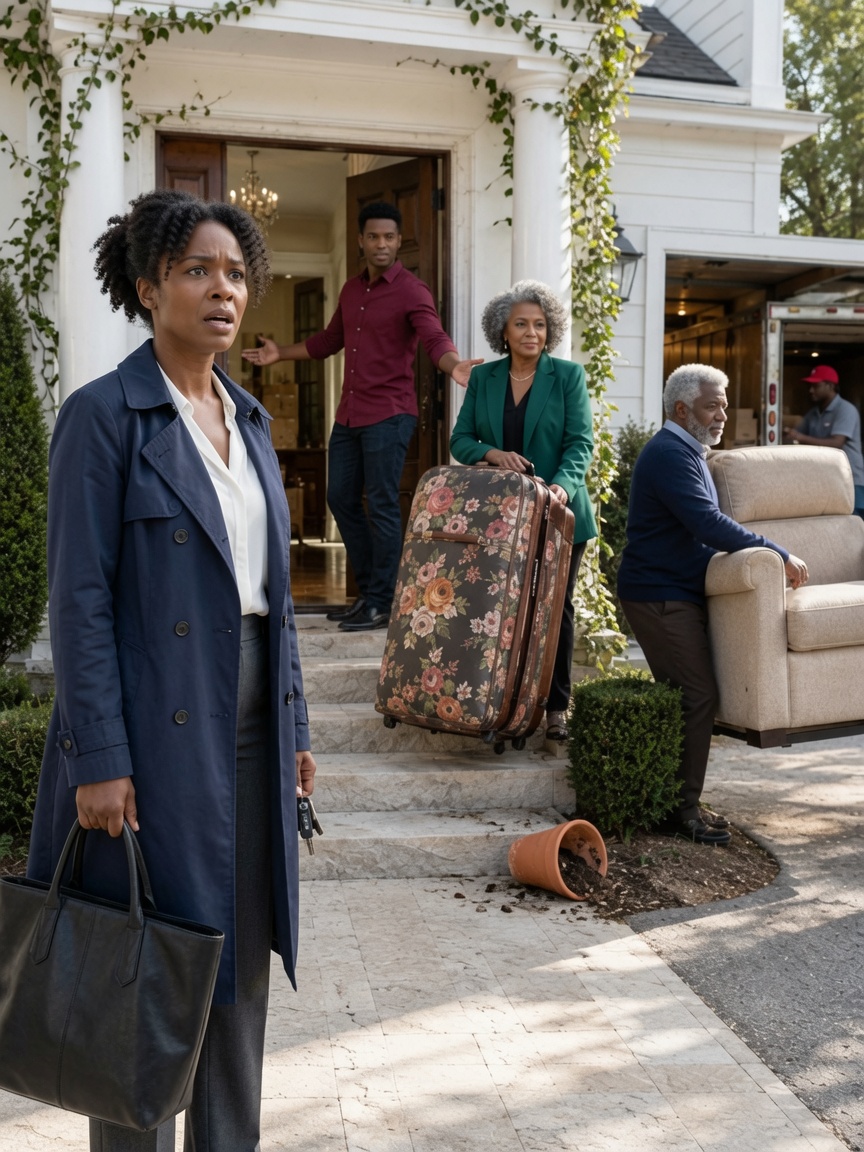 My Husband Thought Dragging My Suitcase Across The Lawn And Locking Me Out Would Finally Teach Me “Humility.” What He Didn’t Expect Was That His Wife Understood Property Law, Financial Fraud, And Mortgage Crime Better Than He Ever Did.