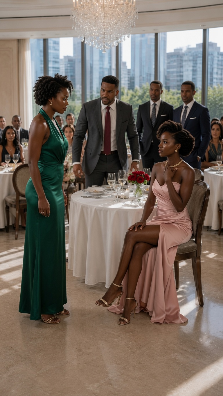 My Husband Handed Me Divorce Papers During Our Fourth Wedding Anniversary Dinner While His Mistress Smiled Across The Table Wearing My Grandmother’s Diamond Necklace Like A Trophy. What None Of Them Expected Was Watching Me Calmly Sign Every Page… Before Sliding Another File Across The Table Toward Them.