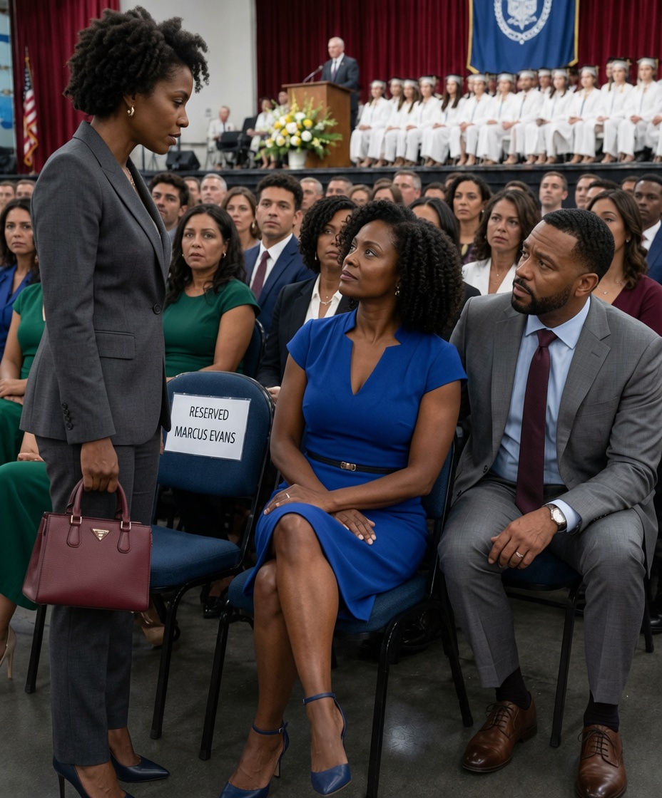 My Ex’s New Wife Took My Seat At Graduation Until My Son Took The Podium And Revealed The Proof That Silenced Everyone