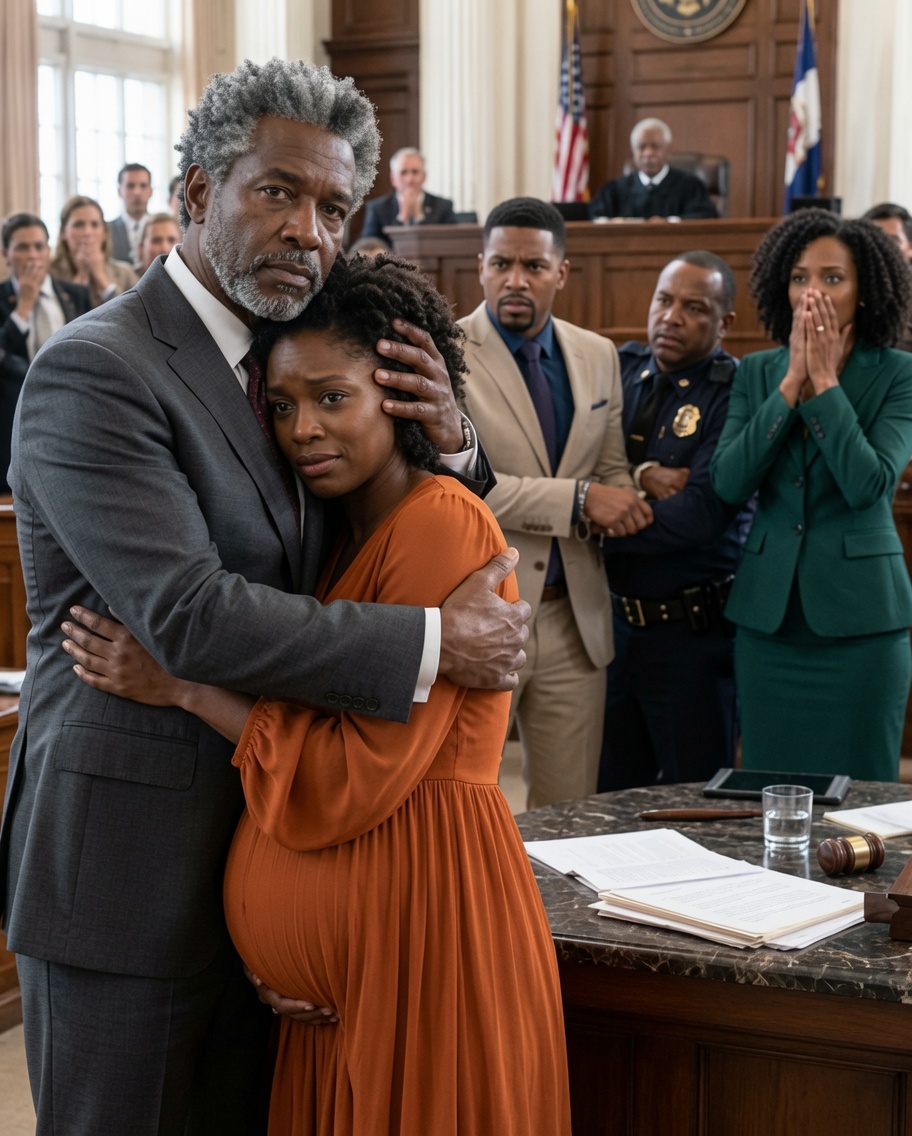At my divorce hearing, the judge ruled that I would walk away with nothing. My husband wrapped his arm around his mistress, wearing the smug smile of a man who thought he had already won. “Let’s see how you and that baby survive without me,” he sneered